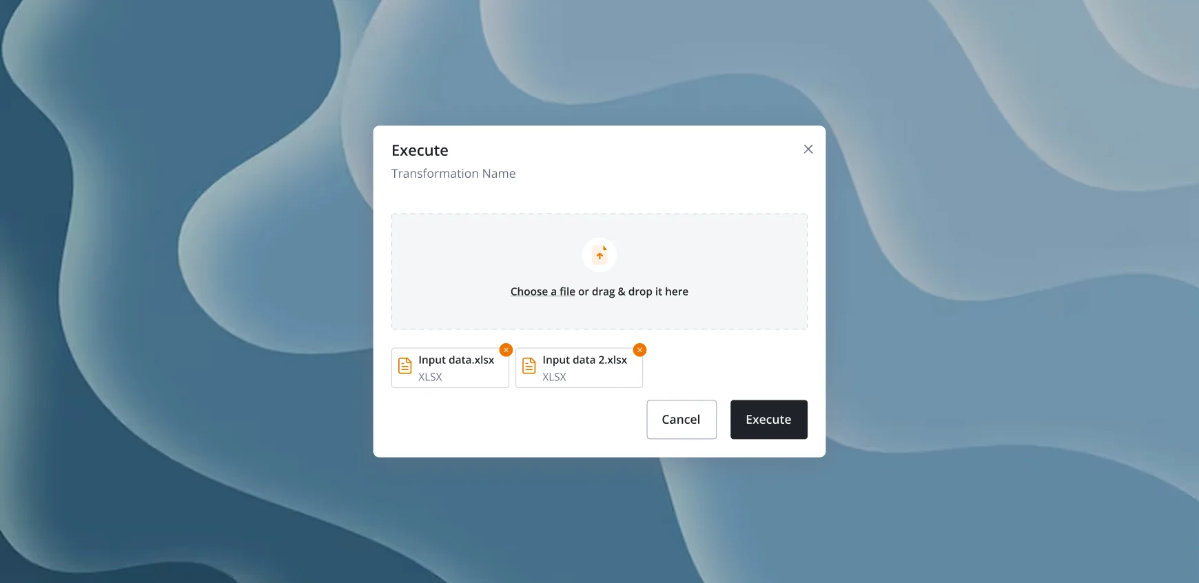 Executor UI screenshot