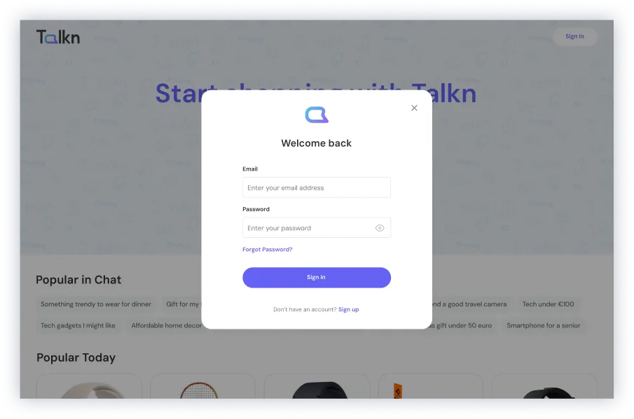 Outcome screenshot 1